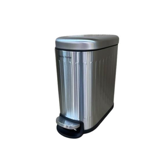 Danny Home 5L Stainless Steel Pedal Trash Can at Zubaidas Homestore Pakistan