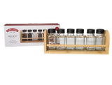 Danny Home 6 Pcs Spice Jar Set with Stand 80ml at Zubaidas Homestore