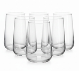 Danny Home 6 Pieces Glass Tumbler Set 420ml at Zubaidas Homestore Pakistan