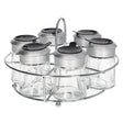 Danny Home 6 Pieces Seasoning Bottle Set With Stand 60ml at Zubaidas Homestore Pakistan