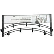 Danny Home 9 Hooks Over The Door Hanger 45cm Black at Zubaidas Homestore Pakistan