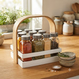 Danny Home 9 Pieces Spice Jar with Rack holder at Zubaidas Homestore Online Pakistan