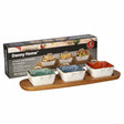 Danny Home Acacia Wood Board With Dessert Bowls at Zubaidas Homestore