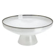 Danny Home Arctic Mist Glass Fruit Plate 33 cm at Zubaidas Homestore