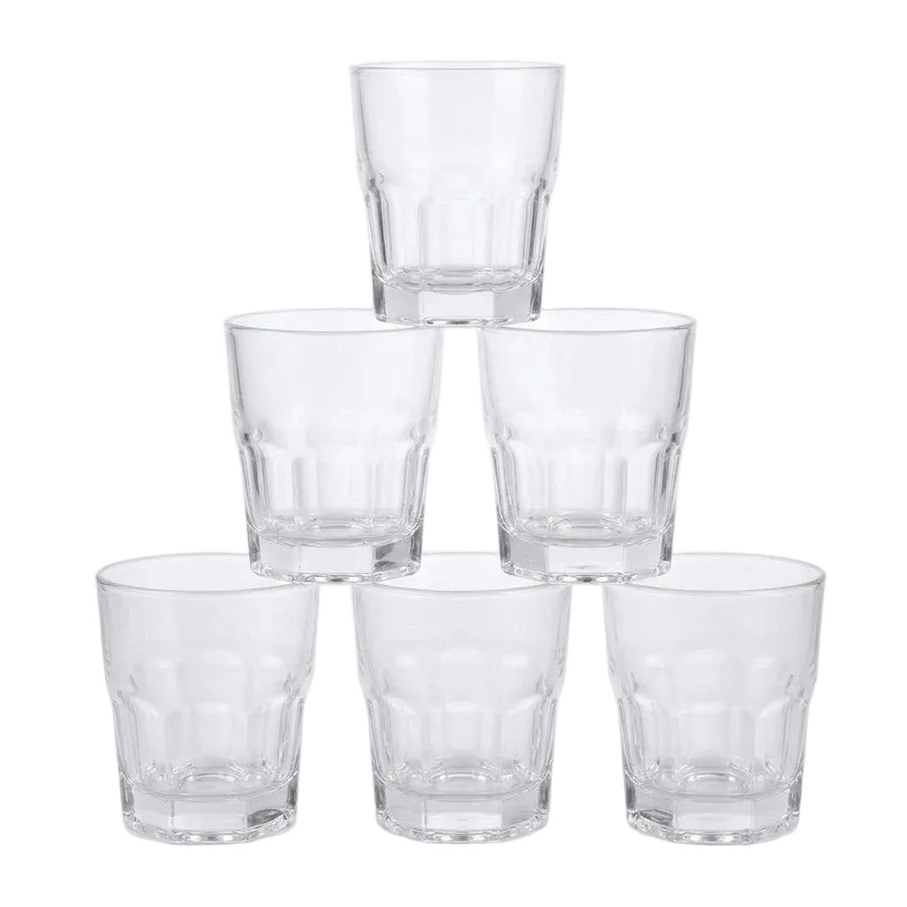 Danny Home Baharla Shining 6 Pieces Glass Set 290ml at Zubaidas Homestore