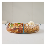 Danny Home Baking Tray Oval with Divider 2.2L at Zubaidas Homestore Pakistan