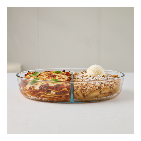 Danny Home Baking Tray Oval with Divider 2.2L at Zubaidas Homestore Pakistan