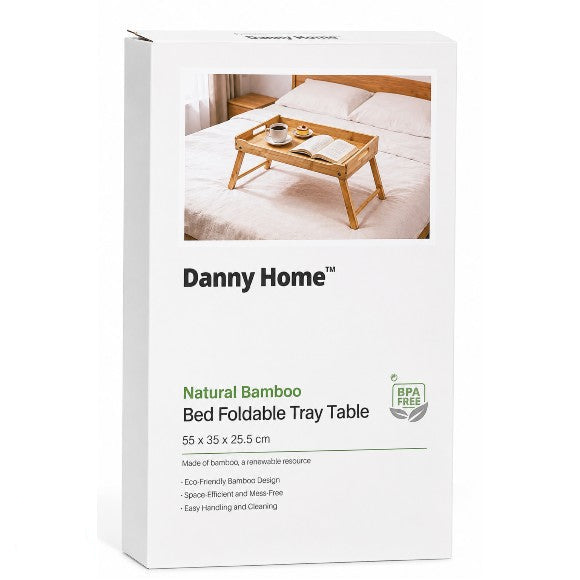 Danny Home Bamboo Bed Foldable Tray Table at Zubaidas Homestore Pakistan