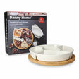 Danny Home Bamboo Lazy Susan Snack Platter at Zubaidas Homestore
