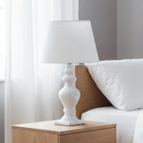 Danny Home Bedside Table Lamp White at Zubaidas Homestore