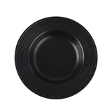 Danny Home Black Ceramic Deep Plate 20.3cm at Zubaidas Homestore
