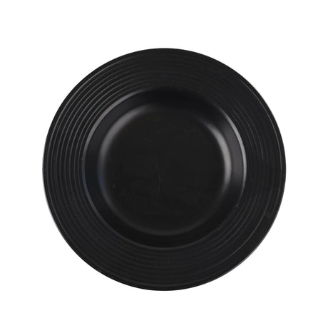 Danny Home Black Ceramic Deep Plate 20.3cm at Zubaidas Homestore