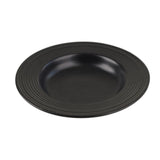 Danny Home Black Ceramic Deep Plate 20.3cm at Zubaidas Homestore Best for Home Shopping