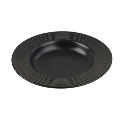 Danny Home Black Ceramic Deep Plate 20.3cm at Zubaidas Homestore Best for Home Shopping