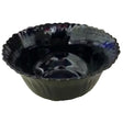 Danny Home Black Opal Glass Salad Bowl 18cm at Zubaidas Homestore Pakistan