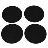 Danny Home Black Silicone Coaster 4 Pieces Set at Zubaidas Homestore Pakistan