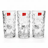 Blinkmax 3 Piece Floral Vine Glass Set at Zubaidas Homestore Pakistan