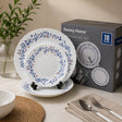 Danny Home Blue Botanical Dinner Set 18 Pieces at Zubaidas Homestore Pakistan