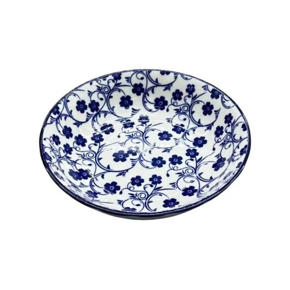 Danny Home Blue Floral Ceramic Plate 20.7cm at Zubaidas Homestore Pakistan