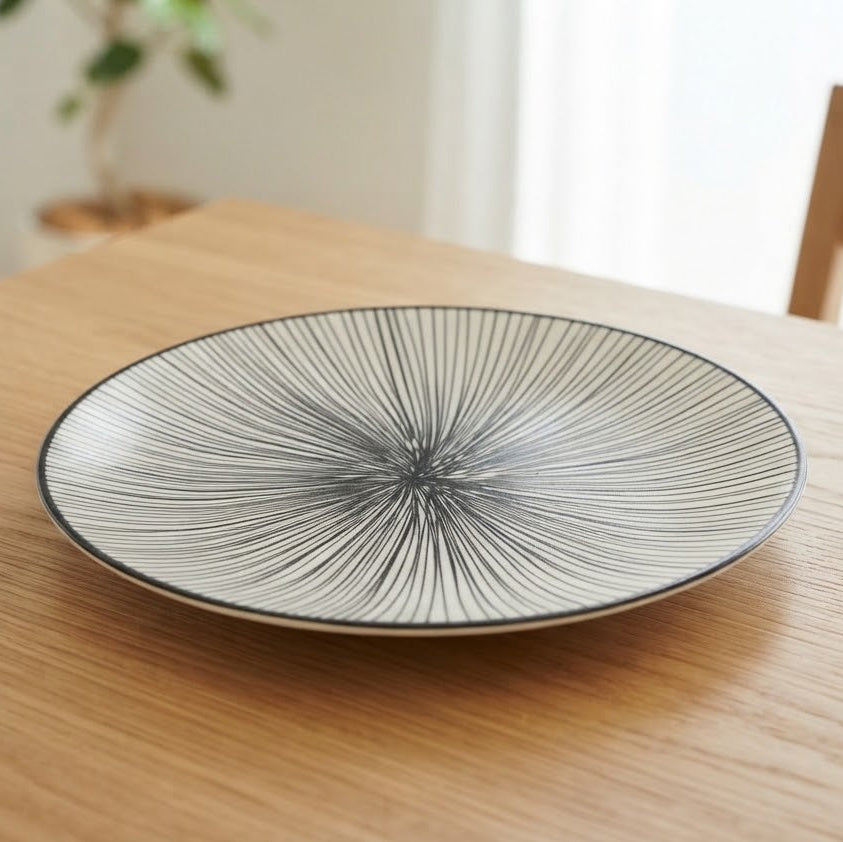 Danny Home Bohemian Ceramic Side Plate 21.9cm at Zubaidas Homestore 