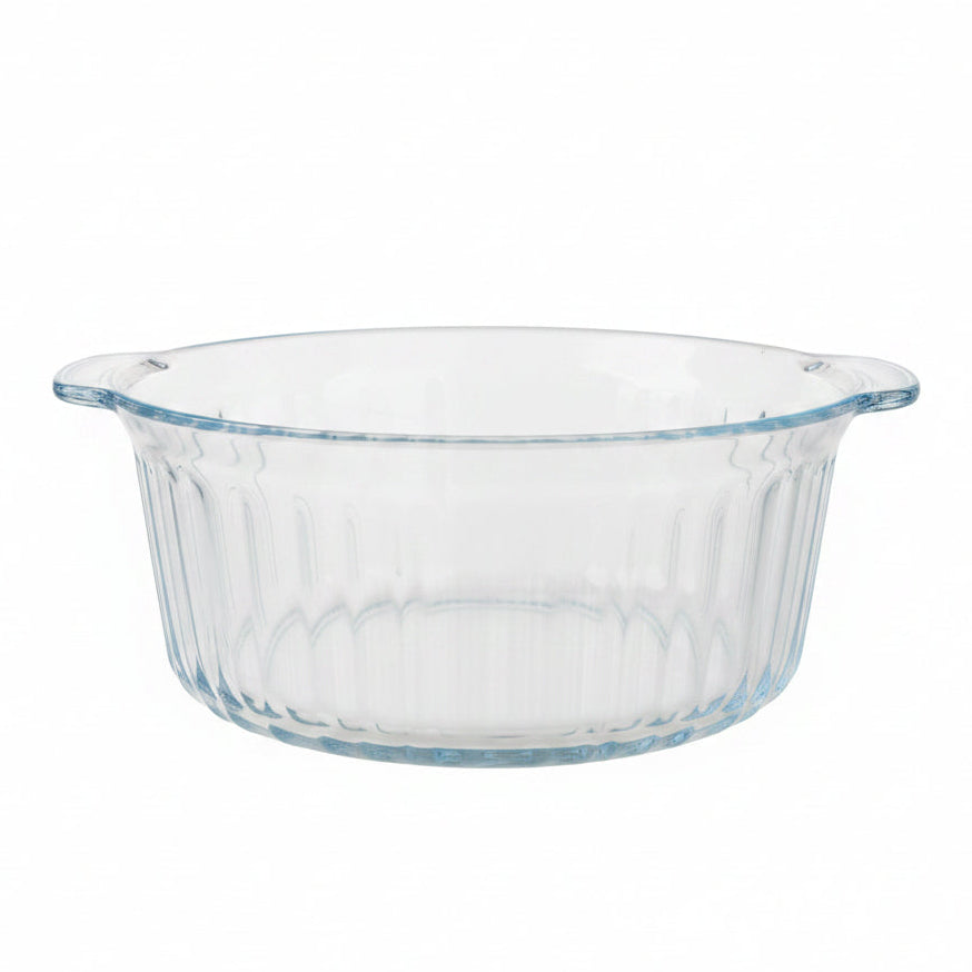 Danny Home Borosilicate Glass Casserole Bowl 2400ml at Zubaidas Homestore Pakistan