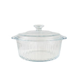 Danny Home Borosilicate Glass Casserole Bowl 2400ml at Zubaidas Homestore