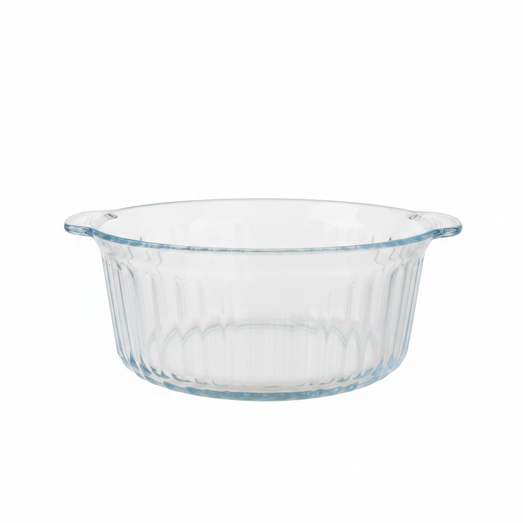 Danny Home Borosilicate Glass Casserole Bowl 2400ml at Zubaidas Homestore Best for Home Shopping