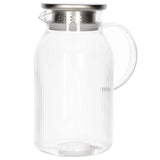 Danny Home Borosilicate Glass Juice Jar With Lid 1.45 Liter at Zubaidas Homestore Pakistan