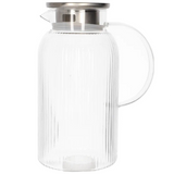 Danny Home Borosilicate Glass Juice Jar With Lid 1.9 Liter at Zubaidas Homestore Pakistan
