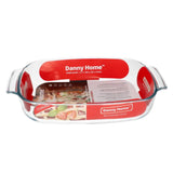 Danny Home Borosilicate Glass Oven Baking Dish 2.7 Liter at Zubaidas Homestore 