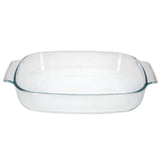 Danny Home Borosilicate Glass Oven Baking Dish 2.7 Liter at Zubaidas Homestore Pakistan