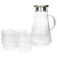 Danny Home Borosilicate Juice Jar and Glass Set 5 Pieces at Zubaidas Homestore Pakistan