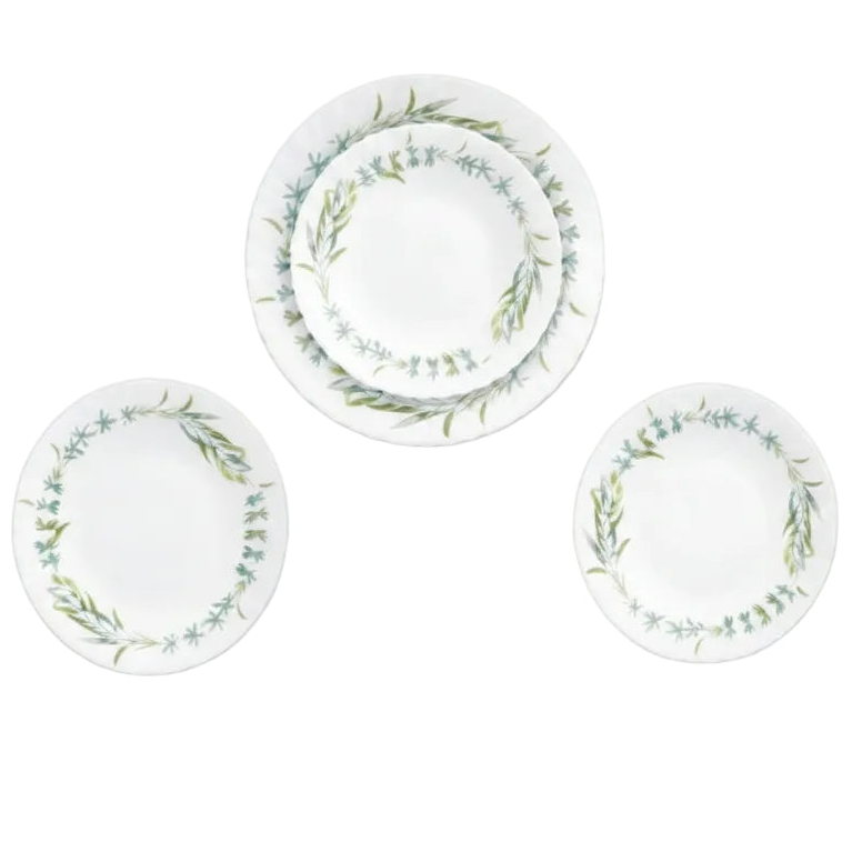 Danny Home Botanical Design Dinner Set 18 Pieces Zubaidas Homestore