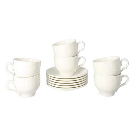 Danny Home Cappuccino Cup and Saucer 12 Pieces Set 220 ml at Zubaidas Homestore Pakistan