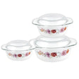 Danny Home Casserole 3 Pieces Set Floral Print at Zubaidas Homestore Pakistan