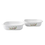Danny Home Casserole Baking Dish 2 Pieces Set Floral 24cm at Zubaidas Homestore Pakistan