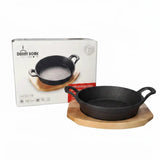 Danny Home Cast Iron Round Griddle Pan 18cm at Zubaidas Homestore