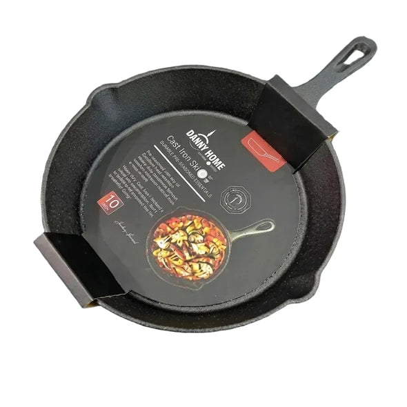 Danny Home Cast Iron Skillet 25.5cm at Zubaidas Homestore Pakistan