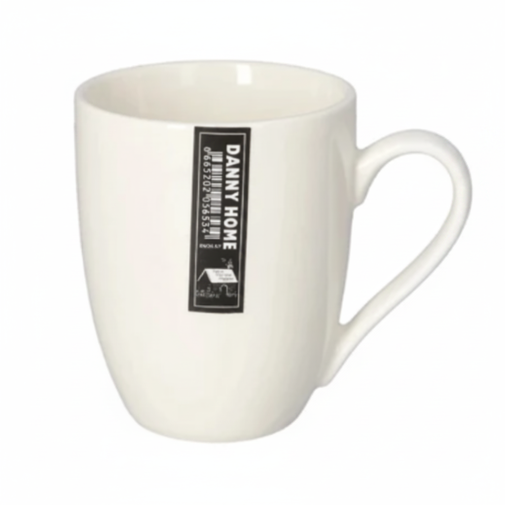 Danny Home Ceramic Coffee Mug 350ml White at Zubaidas Homestore