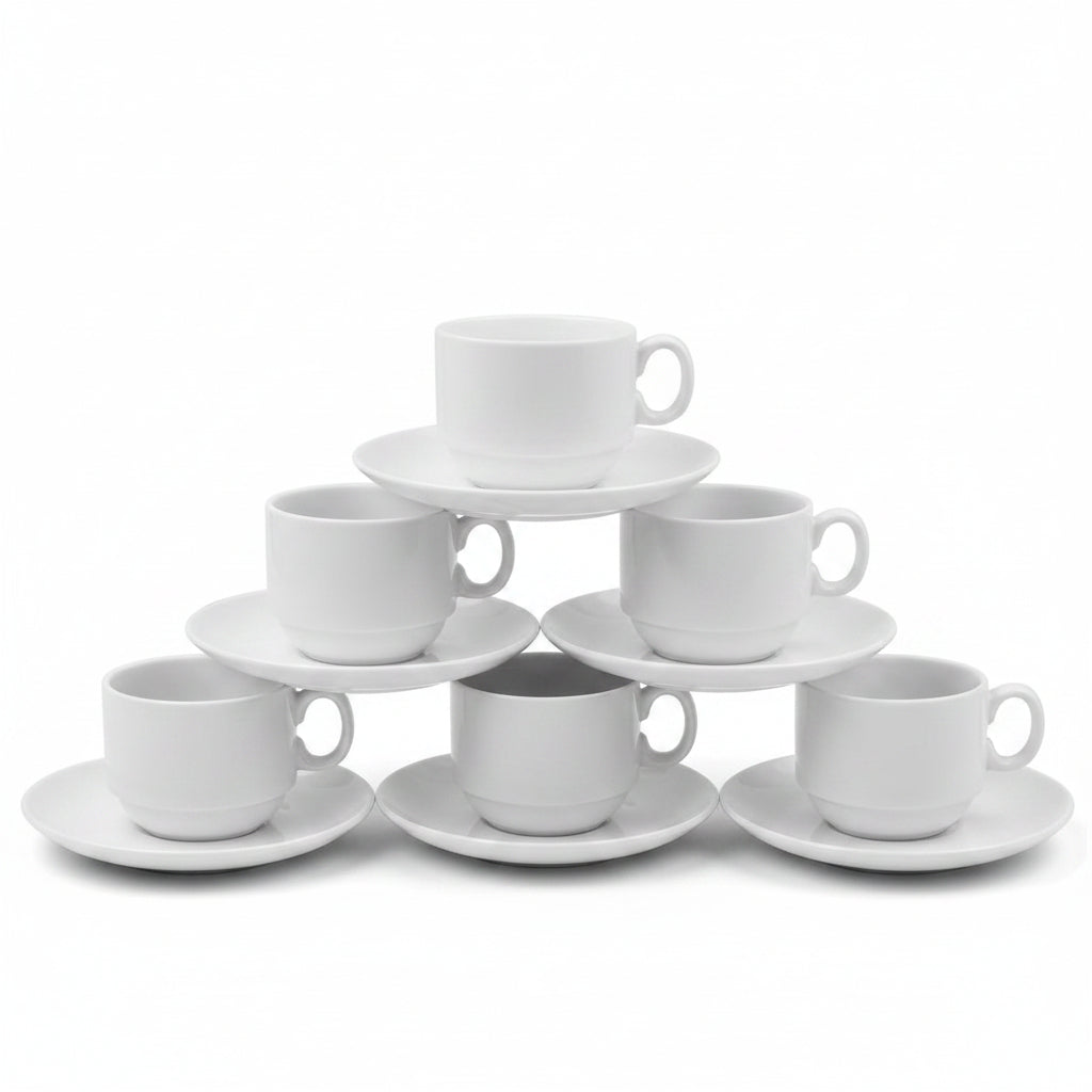 Danny Home Ceramic Cup and Saucer 6 Pieces Set at Zubaidas Homestore  - House of the Biggest Collection of Tea Sets in Pakistan