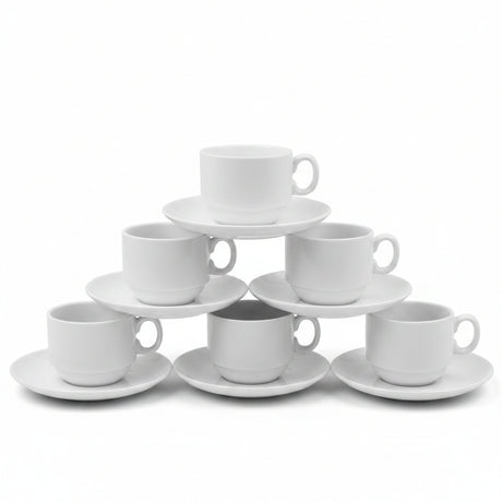Danny Home Ceramic Cup and Saucer 6 Pieces Set at Zubaidas Homestore  - House of the Biggest Collection of Tea Sets in Pakistan