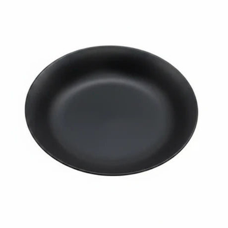 Danny Home Ceramic Deep Dinner Plate 20cm Matte Black at Zubaidas Homestore Pakistan