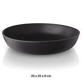 Danny Home Ceramic Deep Dinner Plate 20cm Matte Black at Zubaidas Homestore. Best Online Homestore in Pakistan