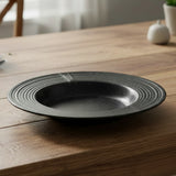Danny Home Ceramic Deep Plate 20cm Black at Zubaidas Homestore