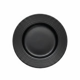 Danny Home Ceramic Deep Plate Black 21cm at Zubaidas Homestore Pakistan