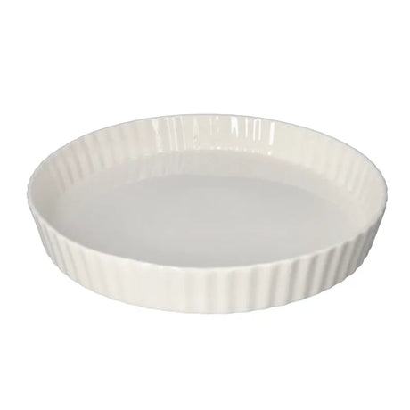 Danny Home Ceramic Deep Quiche Dish 27.5cm White at Zubaidas Homestore Pakistan