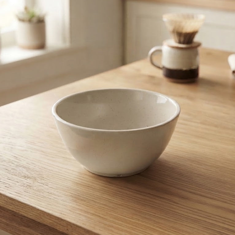 Danny Home Ceramic Dessert Bowl 12cm White at Zubaidas Homestore 