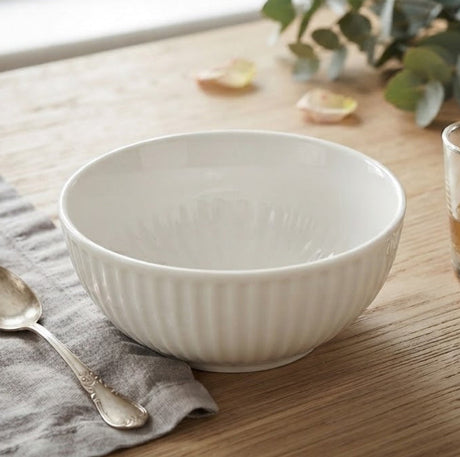 Danny Home Ceramic Dessert Bowl 12cm White at Zubaidas Homestore 