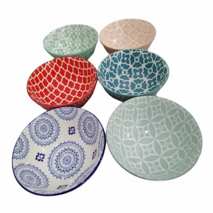 Danny Home Ceramic Dish 6 Pieces Set 10cm at Zubaidas Homestore Pakistan