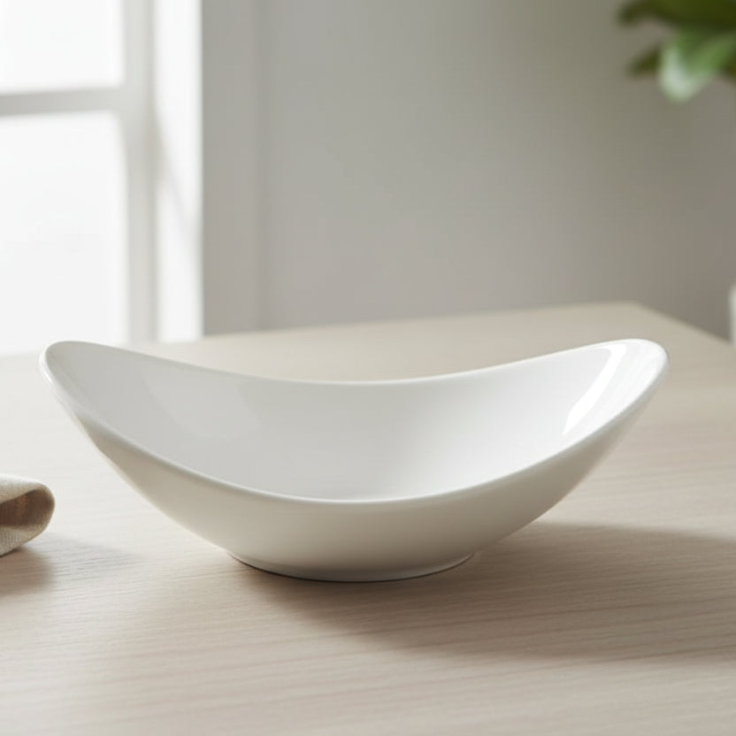 Danny Home Ceramic Oval Serving Platter 19.5cm at Zubaidas Homestore